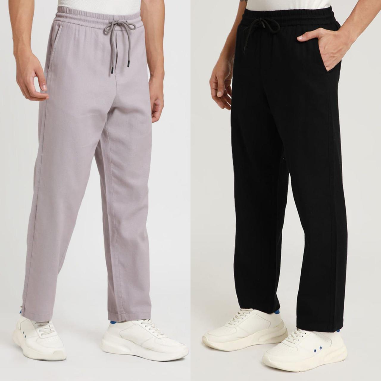 Urban Black Trousers