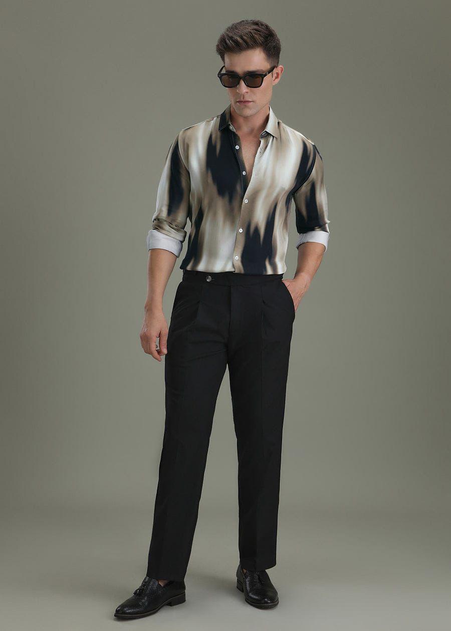 Urban Oversized Brown Shirt