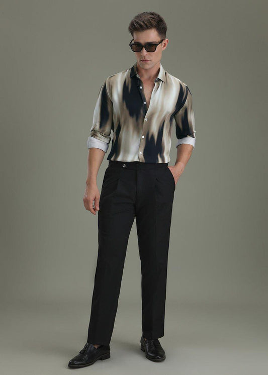 Urban Oversized Brown Shirt